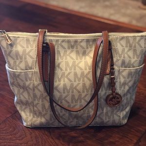 Michael Kors logo purse